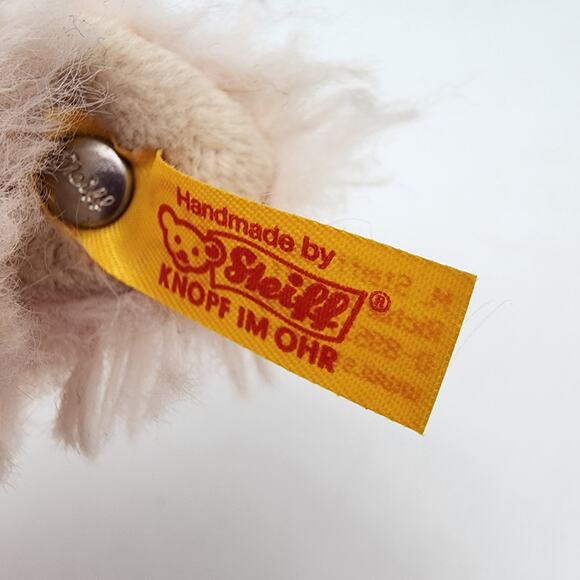 Steiff Leandro Llama Plush 6" Pink Fur Soft Cuddly Friends Stuffed Animal Toy - Picture 7 of 9